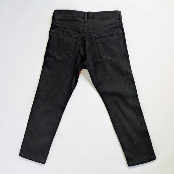 Junya Watanabe Tartan Pants XS Red Black Panel Wool Denim Cropped FW17 - Picture 11 of 11